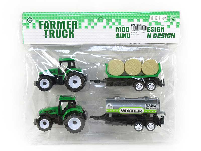 Pull Back Farmer Truck(2in1) toys