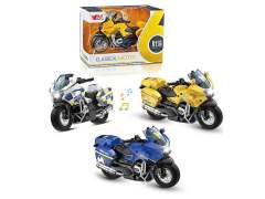 1:14 Die Cast Motorcycle Pull Back W/L_M(3C) toys