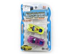 1:72 Die Cast Sports Car Pull Back(2in1)