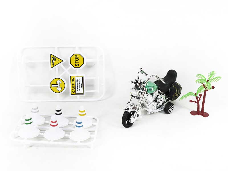 Pul Back Motorcycle Set( toys
