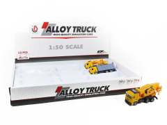 Die Cast Construction Truck Pull Back(12in1)