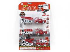 Pull Back Fire Engine(6in1)