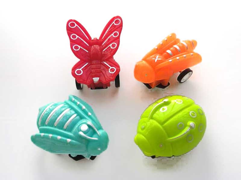Pull Back Insects(4S) toys
