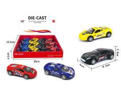 Die Cast Racing Car Pull Back(12in1)