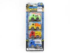 Pull Back Truck(4in1)