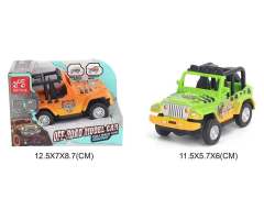 1:43 Pull Back Stunt Cross-country Jeep(2C)