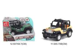 1:43 Pull Back Stunt Cross-country Jeep(2C)