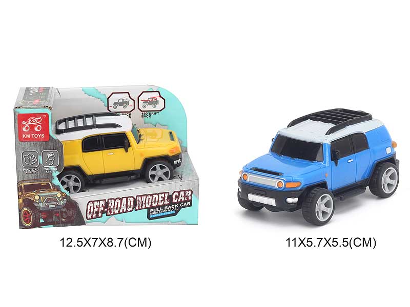 1:43 Pull Back Stunt Cross-country Car(2C) toys