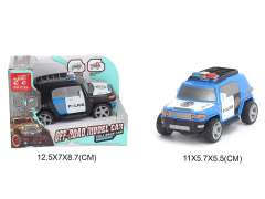 1:43 Pull Back Stunt Cross-country Police Car(2C)