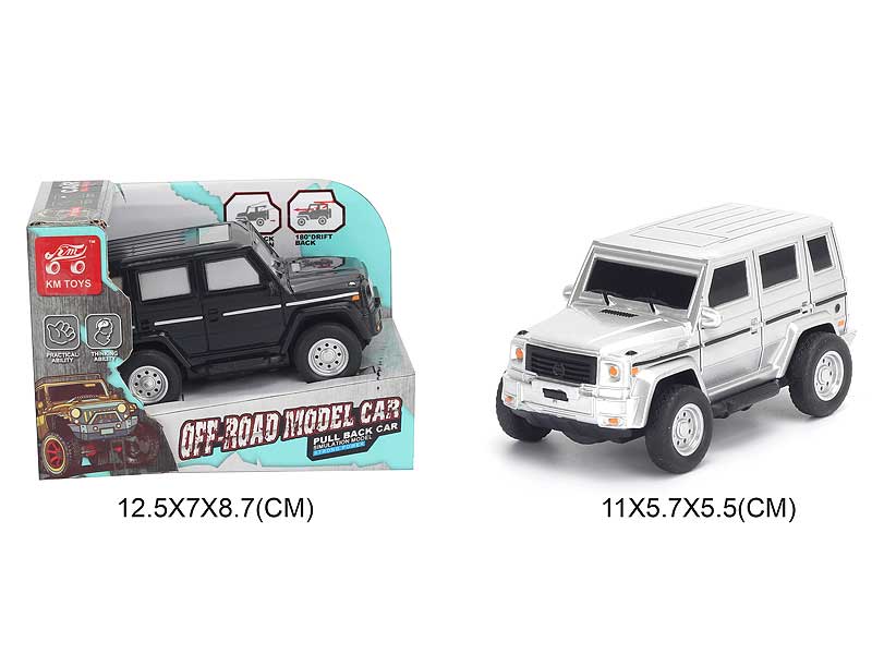 1:43 Pull Back Stunt Cross-country Police Car(2C) toys
