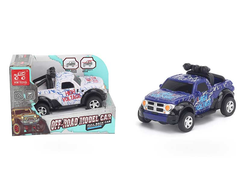 1:43 Pull Back Stunt Cross-country Car(2C) toys