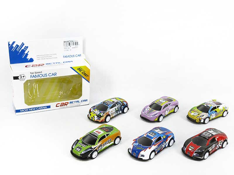 Pull Back Racing Car(6S) toys
