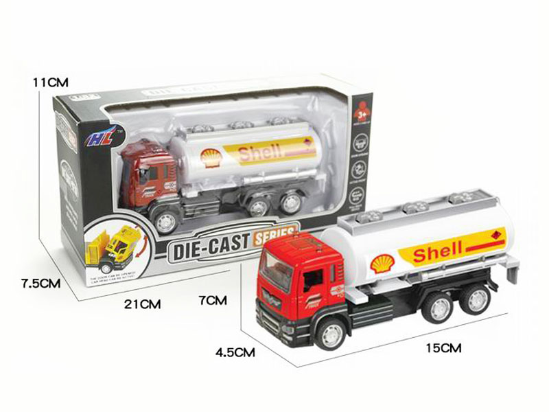 1:52 Die Cast Wrecker Pull Back toys