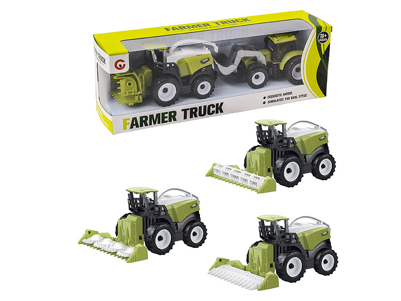 Pull Back Farmer Car(3S) toys