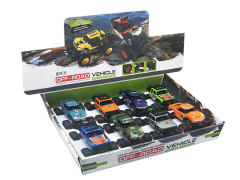 Die Cast Cross-country Car Pull Back(8in1) toys