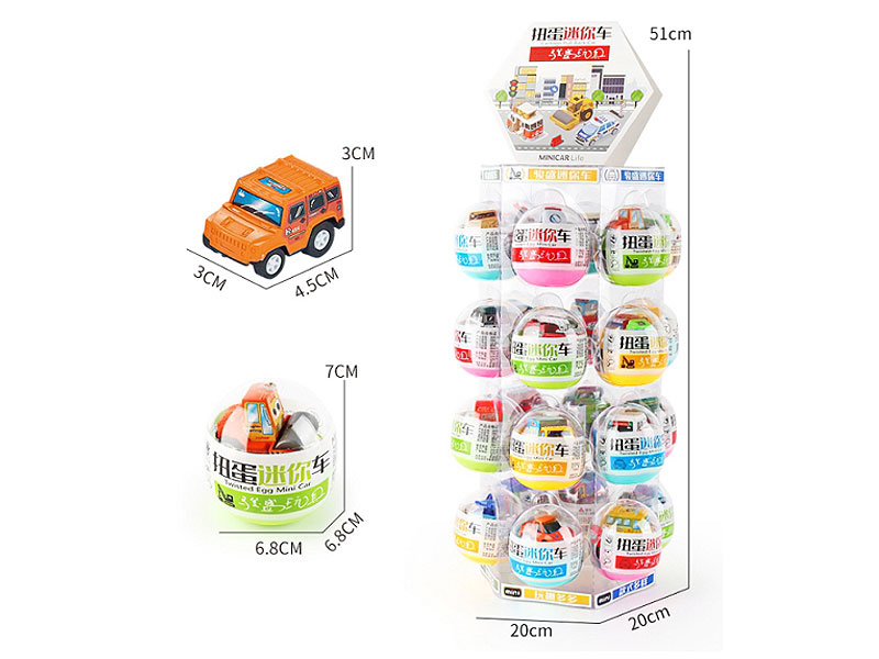 Pull Back Car(24in1) toys