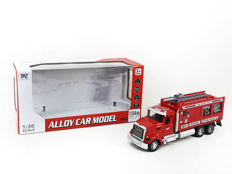 Die Cast Fire Engine Pull Back toys