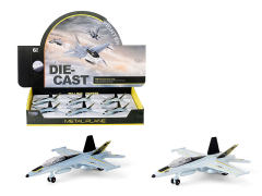 Die Cast Fighter Pull Back W/L_S(6in1)
