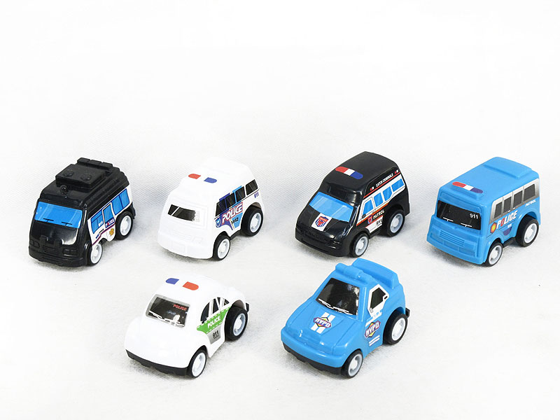 Pull Back Police Car(6S3C) toys