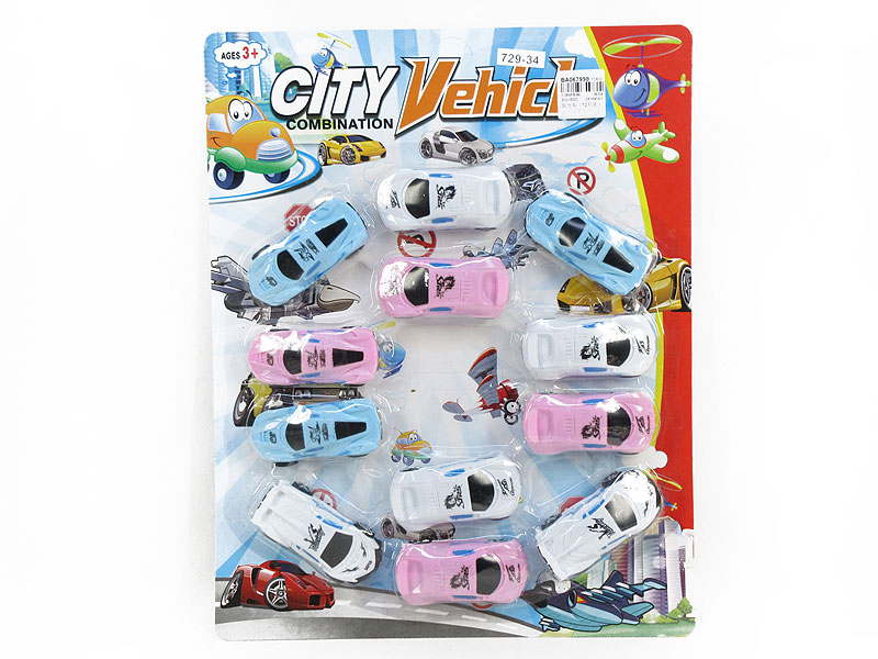 Pull Back Car(12in1) toys