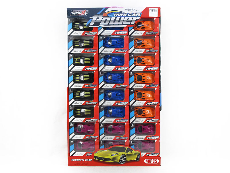 Pull Back Car(48in1) toys