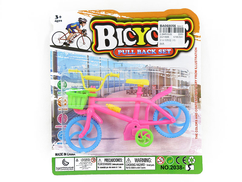 Pull Back Bike toys
