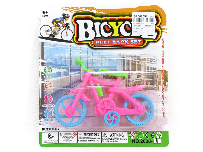 Pull Back Bike toys