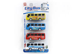 Pull Back Bus(4in1)