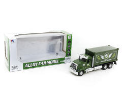 Die Cast Military Vehicle Pull Back W/L_S