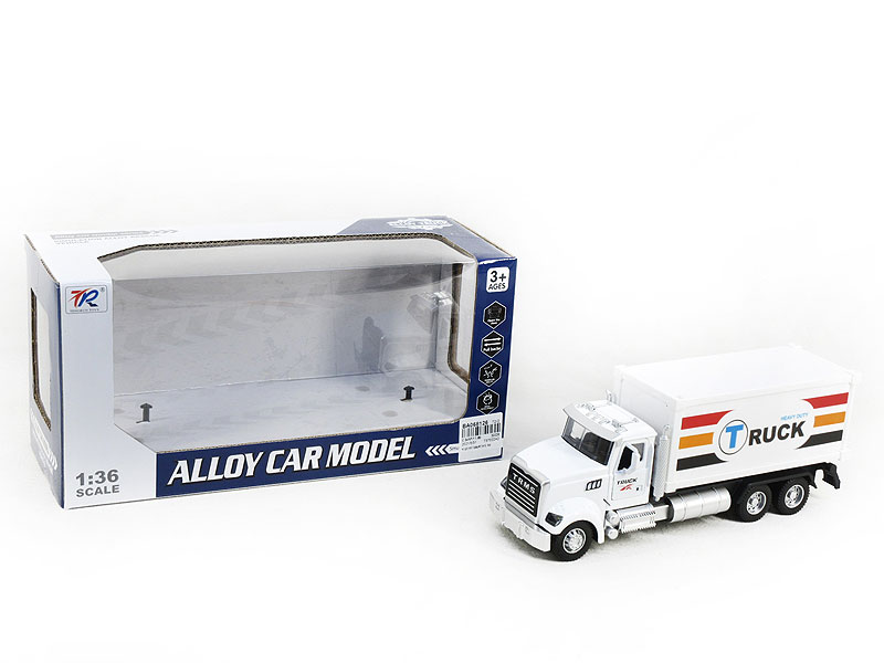 Die Cast Truck Pull Back W/L_S toys