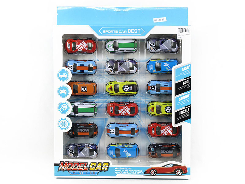 Pull Back Car(18in1) toys