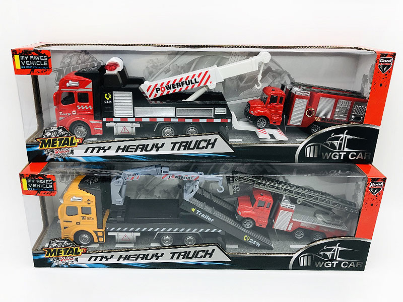 Die Cast Rescue Car Pull Back W/L_S(2S) toys