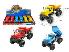 Die Cast Car Pull Back W/L_M(6in1)