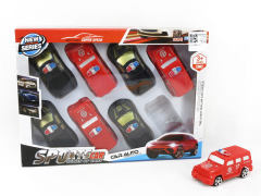 Pull Back Cross-country Police Car(8in1)