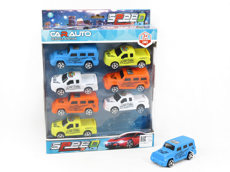 Pull Back Cross-country Car(8in1) toys