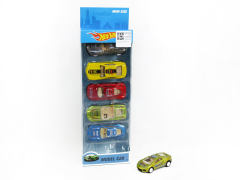 Die Cast Sports Car Pull Back(6in1) toys