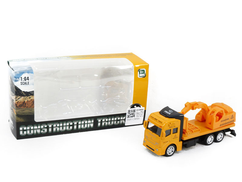 Die Cast Construction Truck Pull Back toys