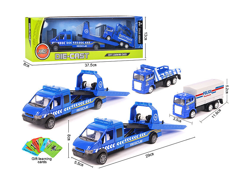 Die Cast Truck Pull Back(3S) toys