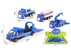 Die Cast Truck Pull Back(3in1)