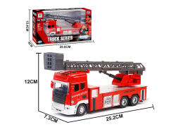 Die Cast Fire Engine Pull Back W/L_M