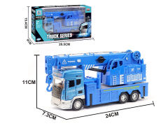 Die Cast Construction Truck Pull Back W/L_M