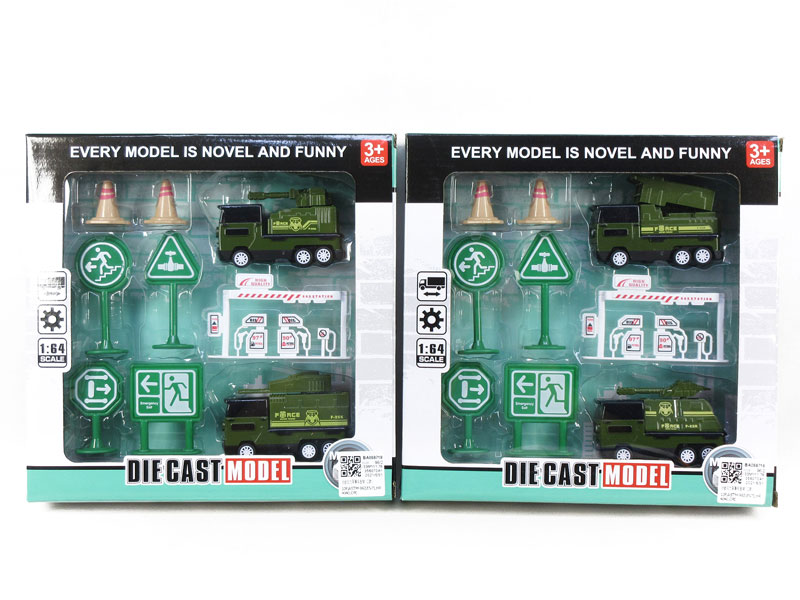 Die Cast Car Set Pull Back(2S) toys