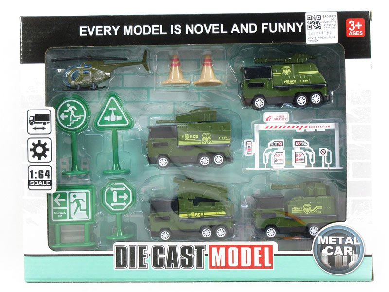 Die Cast Car Set Pull Back toys