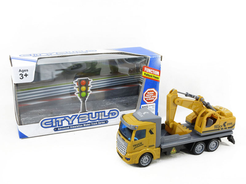 Pull Back Construction Truck(3S) toys