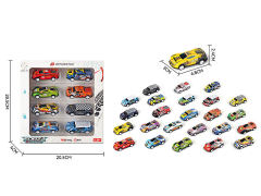 Die Cast Jeep Pull Back(8in1)