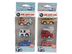 Die Cast Car Pull Back(3in1) toys