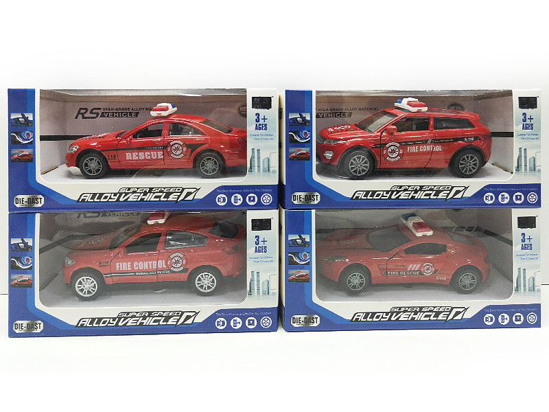 1:36 Die Cast Car Pull Back W/L_S(4S) toys