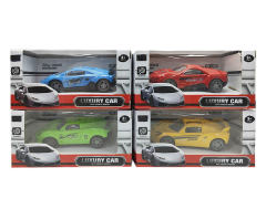 1:43 Die Cast Sports Car Pull Back(4S) toys