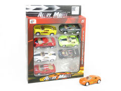 Die Cast Car Pull Back(8in1)