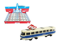 Die Cast Tram Pull Back W/L_S(12in1)